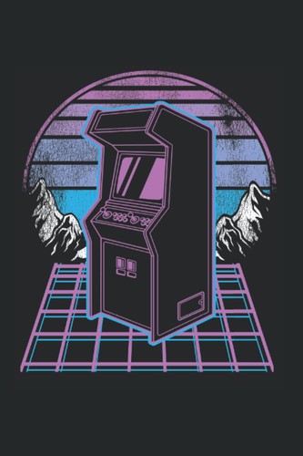 Arcade machine synthwave 90s - arcade,