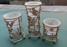 Partylite P8658 Votivkerzenhalter "Frohes Fest" Trio