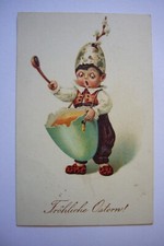Alte AK Ostern Kind mit
