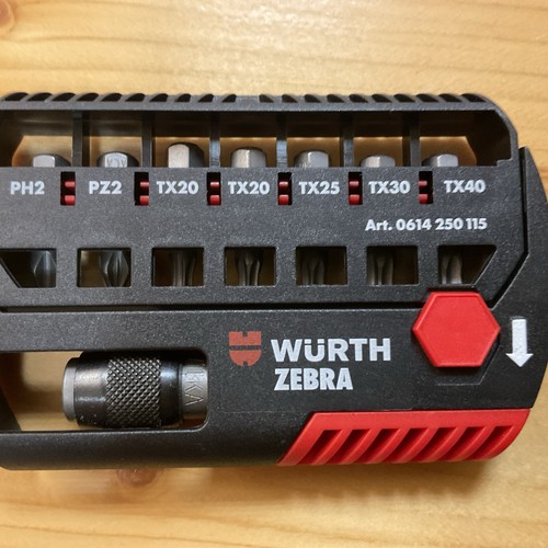 Würth zebra bit set - würth,