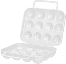 EIERBOX für 12 Eier Weiß