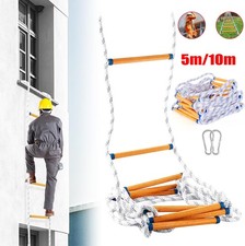 Feuerleiter Strickleiter Feuerfeste Notleiter Rettungsleiter für Brandbekämpfung
