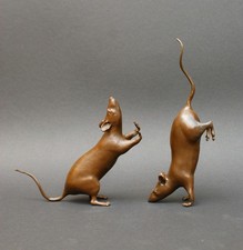 Bronze buchstützen set - bronze, buchstützen-set