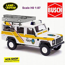 Land Rover Defender Bergwacht Edition Nr.9 Bergrettung Sexten 1:87 Busch 50388