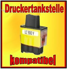 komp. Patrone für BROTHER DCP-340CW MFC-210C 215C 410CN 425CN * LC-900 Y yellow