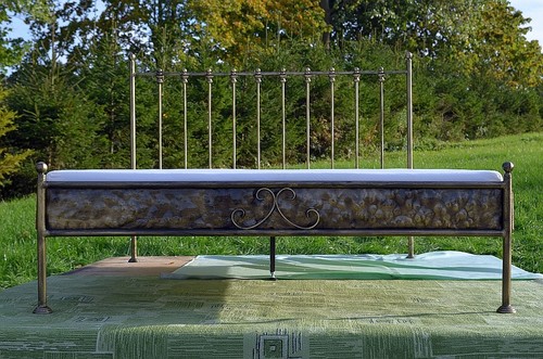 Antik doppel metallbett ludwik - antik,