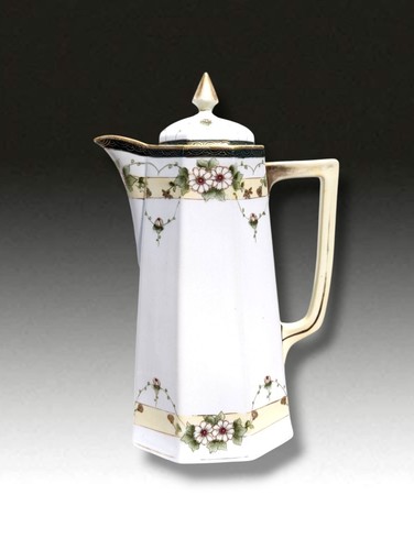 Antike art deco - deco, handbemalte
