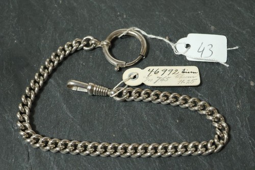 Alte silberne taschenuhrkette - silberne,