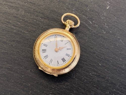 Taschenuhr damenuhr 585 gold - taschenuhr,