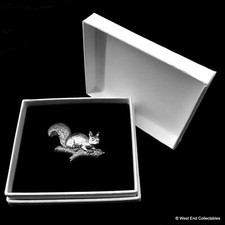 Rotes Eichhörnchen Silber