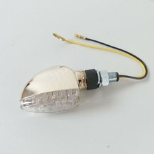  universal LED Miniblinker Blinker Motorrad Roller ARROW Blinkersatz verchromt