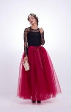 7 Lagen  Damen Lange Tutu