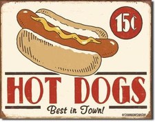 Hot Dog USA Vintage Style