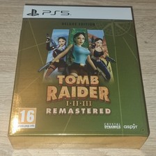 Tomb Raider 1-3 Remastered Deluxe Edition - PS5 - Neuwertig