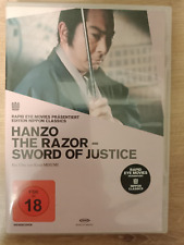Hanzo The Razor - Sword Of Justice  DVD  uncut  Rapid Eye Movies  Shintaro Katsu