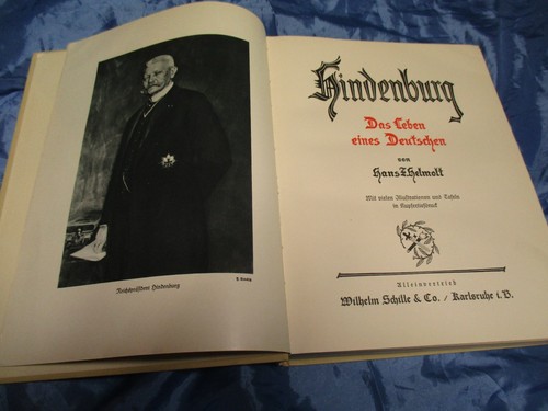 Hindenburg sein leben - hindenburg,