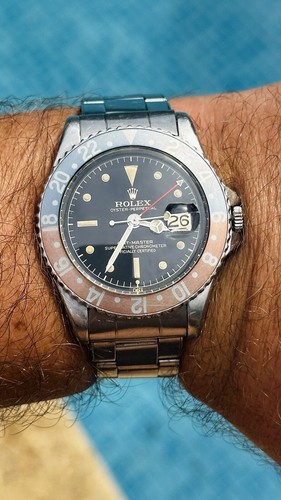 Rolex gmt master 1675 - rolex, pcg