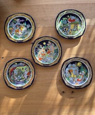 5 Weihnachtsteller Rosenthal