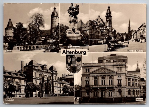 Postkarte altenburg schloß - postkarte,