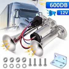 12V LKW Hupe 600db Doppelhorn Autohupe PKW Van Hupe Lufthorn Druckluft Fanfare