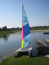  segelboot catamaran gepflegt