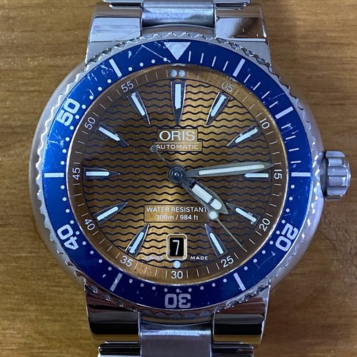 Oris divers 7533p datum - divers, orange