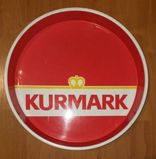 Kellnertablett: Kurmark Serviertablett Blech  Ø33 cm