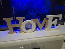 Holz Buchstaben Schriftzug