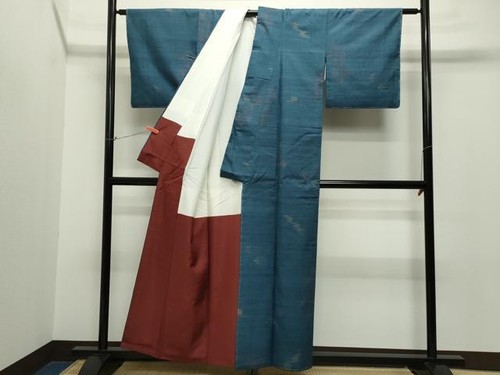 Ryukyu koten tsumugi - ryukyu, kimono