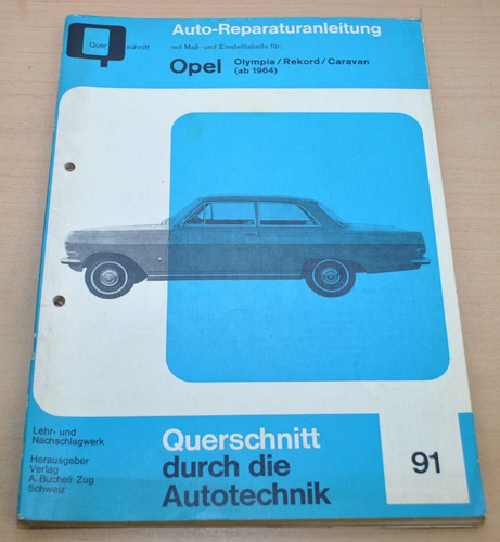 Opel olympia rekord caravan - olympia, a