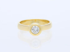 Top Preis Ring 0,60 ct. Brillant Solitaire 750 Gold 18 Karat Deta Schmuck