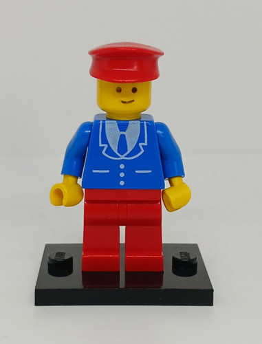 Lego city busfahrer figur - -,