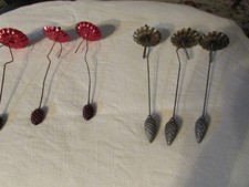 6 antike Balance-Kerzenhalter / Pendel-Kerzenhalter Weihnachtsbaum Christbaum