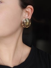 Langani Ohrclips Vintage 80er Spiraldesign Zustand Sehr Gut