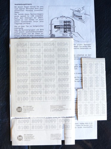 Lgb 4025 aufkleber - lgb,