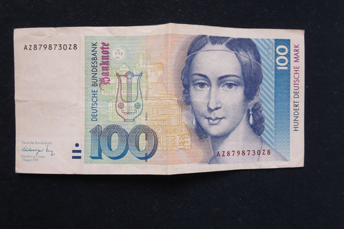 100 deutsche mark 1 august - deutsche,