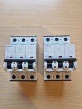 2X Siemens 5SY6316-7 Leitungsschutzschalter 3-polig C16A 400V MCB 6kA