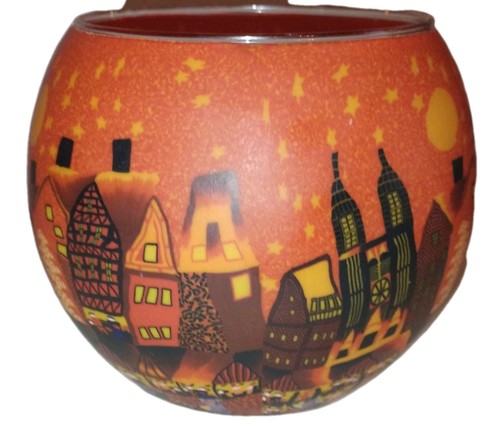 Leuchtglas art line - leuchtglas, rotes