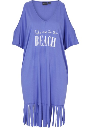 Strand longshirt mit cut outs - strand,