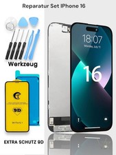 Display für iPhone 16 LCD OLED Retina FHD Bildschirm 3D Touchscreen