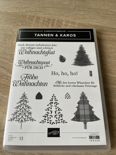 Stampin stempelset tannen - stampin, up