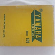 Yamaha  AS 3, Ersatzteilliste
