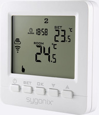 Sygonix Funk-Raumthermostat Thermostat Unterputz Wochenprogramm 5 bis 35 °C