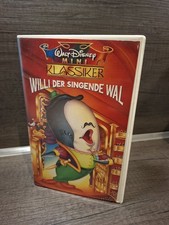 VHS WALT DISNEY Mini-Klassiker : WILLY DER SINGENDE WAL Videokasette