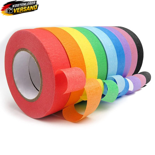 Washi tape set rollen buntes - 9,