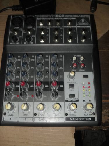 Behringer xenyx 802 audio - behringer,
