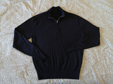 UNIQLO Herren Pullover, Gr. XS, Blau, Schurwolle,