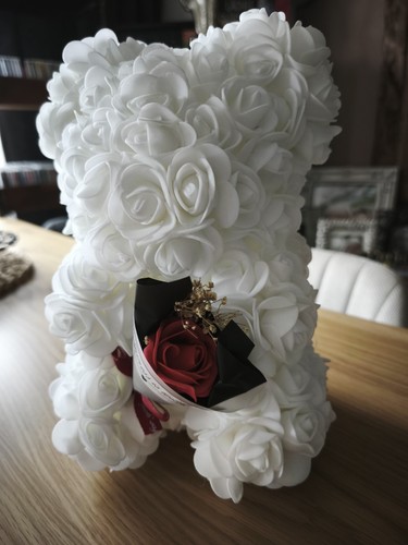 Rosen bär teddy mit - rosen,