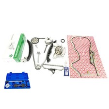 Timing chain kit with oil - oil, pump