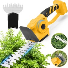 2 in 1 Elektrische Heckenschere Akku Grasschere Rasenschere Gartenschere Neu